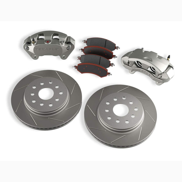 Teraflex JK/JKU Front Big Brake Kit w/ Slotted Rotors