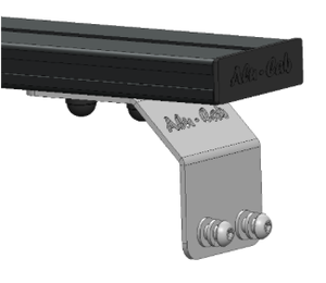 Lightweight Load Bar Feet [Roof Load Bar Mounting Kit] for LT50