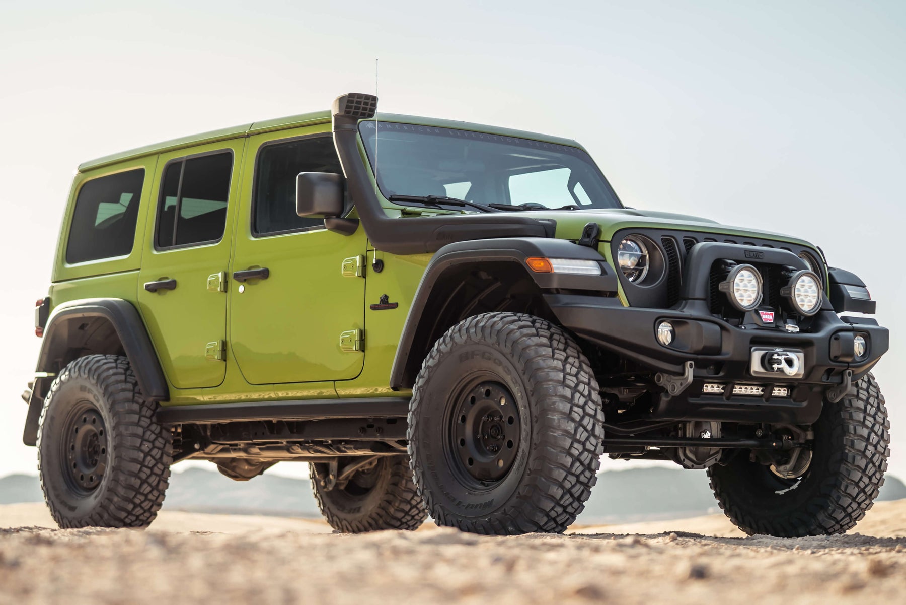 AEV Snorkel for the Jeep Wrangler JL and Jeep Gladiator now Available