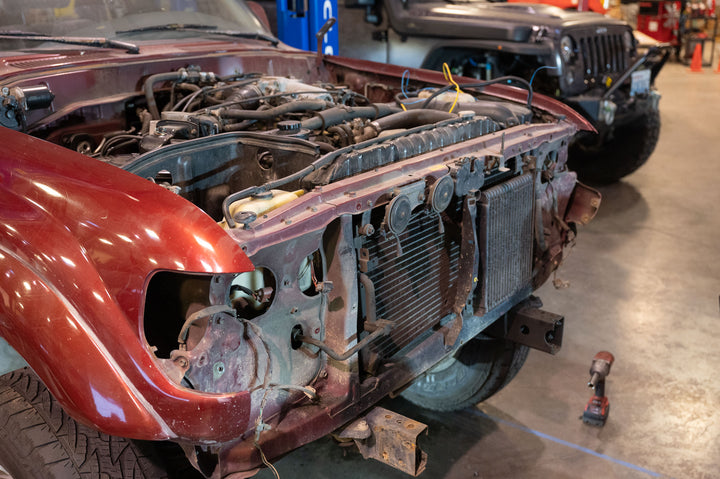 Mule Wagon Update - The Front Bumper Comes Off