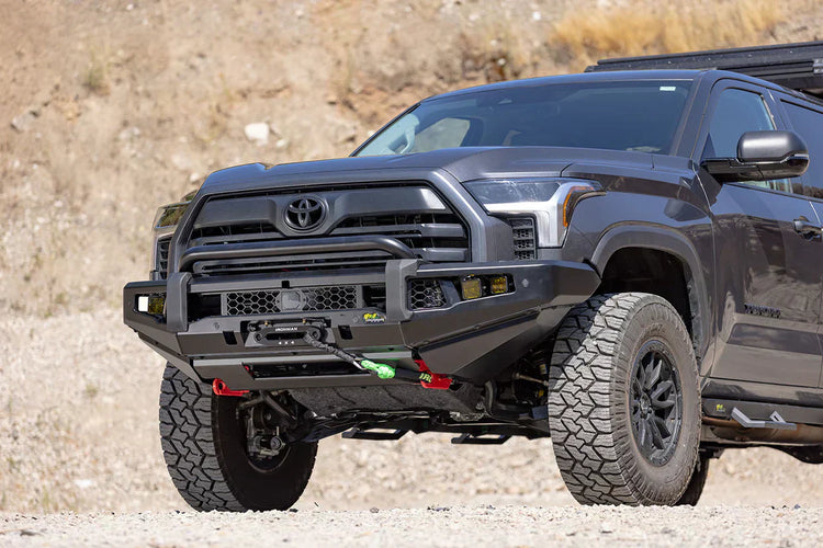 Single hoop front bumper