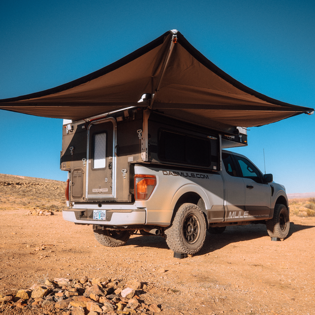 Mule Alu-Cab Shadow Awning Four Wheel Camper Bracket Kit