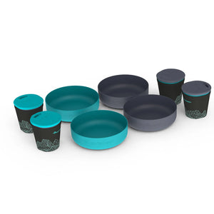 Delta Light Camp Set - 4 Bowls 4 Mugs Sea To Summit