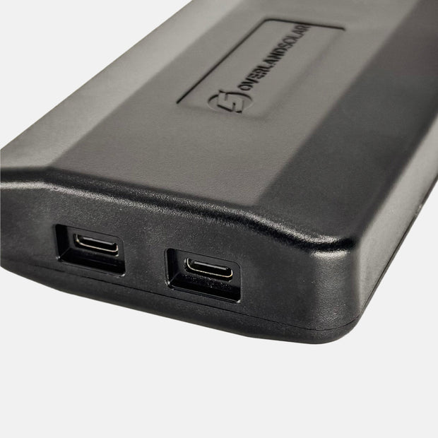 Dual USB C Portable Solar Voltage Regulator