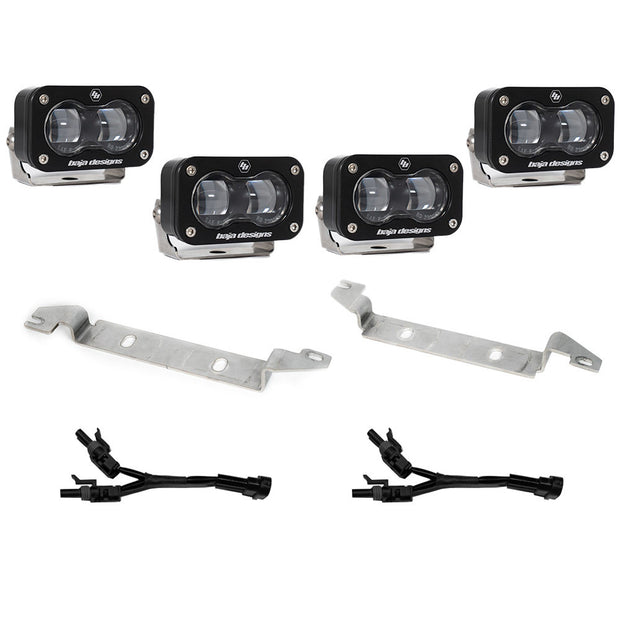 Baja Designs Toyota S2 SAE OEM Fog Light Replacement Kit - Toyota Tundra 2022-2025
