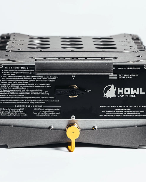 THE HOWL R3 Propane Fire Pit