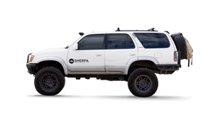 Low-Profile And Strong Roof Track Load Bar System (Pair)