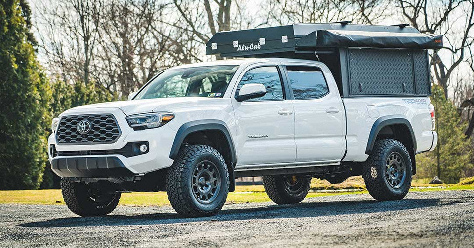 Alu-Cab Canopy Camper for 2016+ Toyota Tacoma – Mule Expedition Outfitters