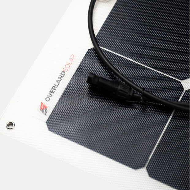 Overlander™ 130 Watt ETFE Semi-Flexible Solar Panel