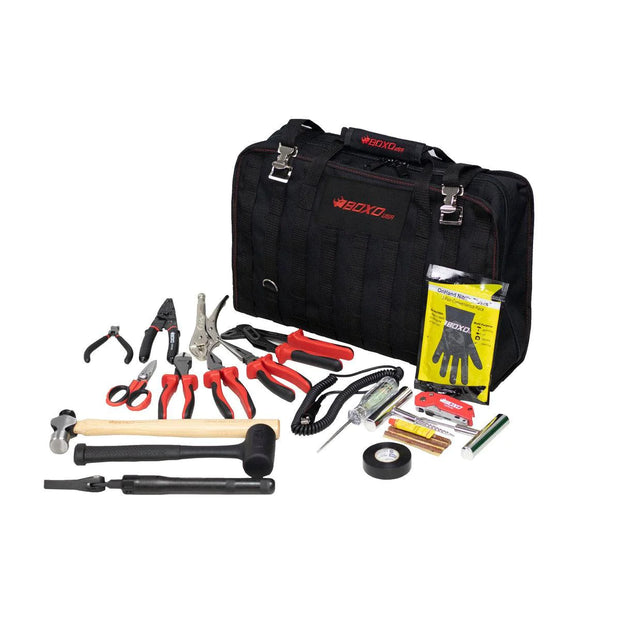 80 Piece Off-Road Tool Bag & Tool Roll