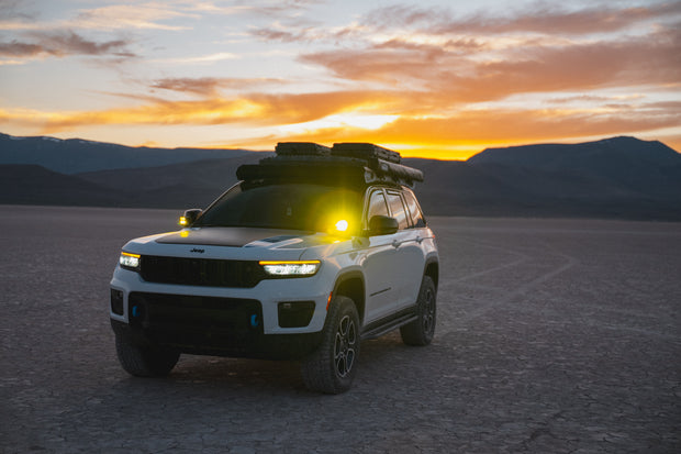 Baja Designs Squadron Pro Black LED Auxiliary Light Pod Pair - Universal