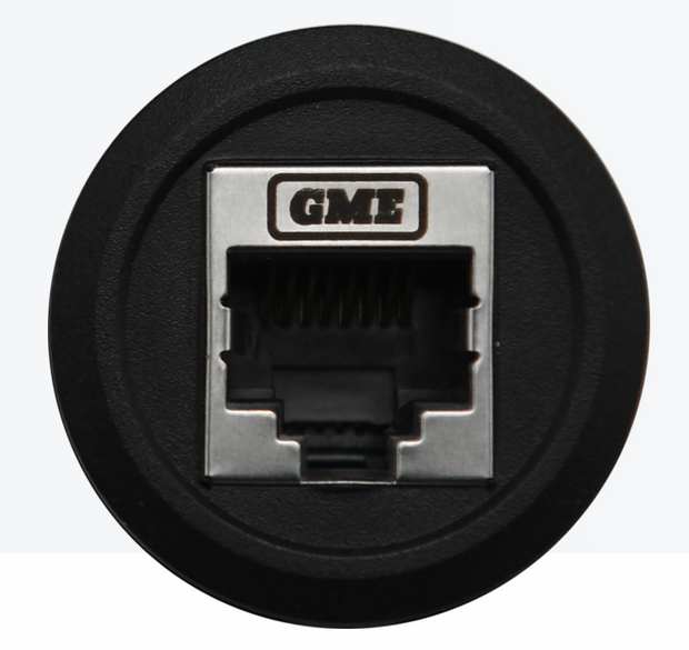 GME RJ45 PASS-THROUGH ADAPTOR - UNIVERSAL ROUND - XRS-RJ45RND
