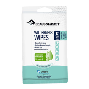 Sea to Summit Wilderness Wipes Compact 6 x 8 12 Pack
