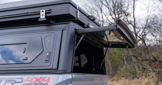 ALU-CAB CONTOUR CANOPY TACOMA SHORTBED 2016-2023 WITH SIDE WINDOWS