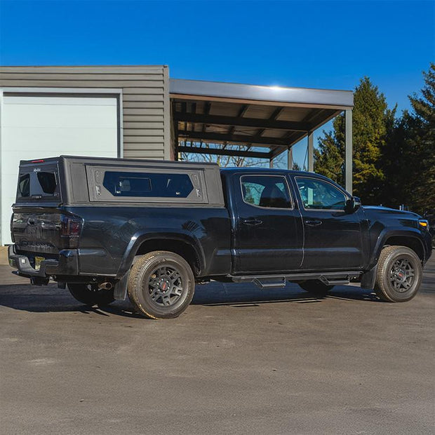 ALU-CAB CONTOUR CANOPY WITH SIDE WINDOWS LONGBED TACOMA 2016-2023