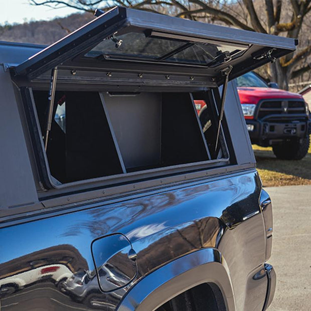 ALU-CAB CONTOUR CANOPY WITH SIDE WINDOWS LONGBED TACOMA 2016-2023