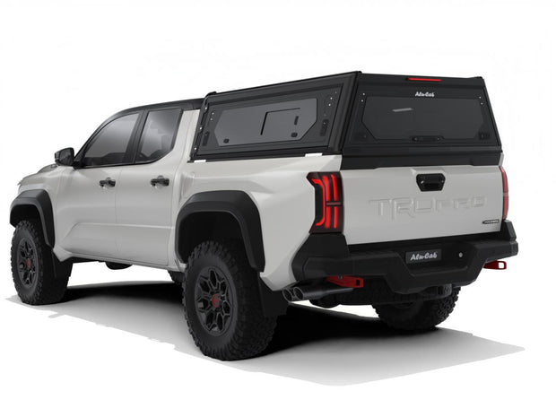 (+24) TOYOTA TACOMA 5' - ALU-CAB CONTOUR TRUCK CAP W/ SIDE WINDOWS
