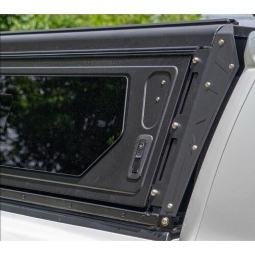 (+24) TOYOTA TACOMA 5' - ALU-CAB CONTOUR TRUCK CAP W/ SIDE WINDOWS