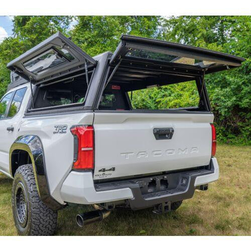 (+24) TOYOTA TACOMA 5' - ALU-CAB CONTOUR TRUCK CAP W/ SIDE WINDOWS