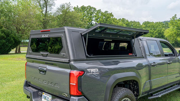(+24) TOYOTA TACOMA 6' - ALU-CAB CONTOUR TRUCK CAP W/ SIDE WINDOWS