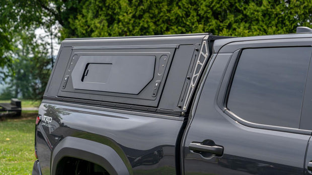 (+24) TOYOTA TACOMA 6' - ALU-CAB CONTOUR TRUCK CAP W/ SIDE WINDOWS