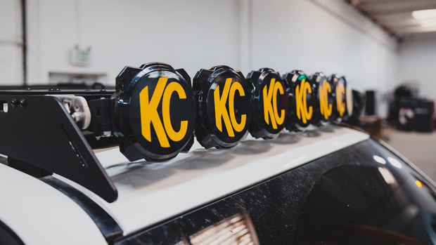Sherpa KC Gravity Pro6 Light Bar Mounts 