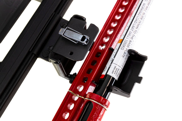 ARB 4x4 Accessories premium mount kit to mount a Hi-Lift Jack to an ARB BASE Rack.