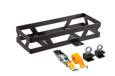 ARB 4x4 Accessories BASE Rack jerry can mount designed to hold a single can at a horizontal angle. 