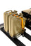 ARB 4x4 Accessories BASE Rack jerry can mount designed to hold two jerry cans in a vertical position.