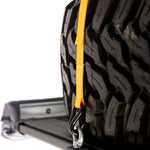 Arb base rack spare tire mount