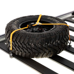 Arb base rack spare tire mount