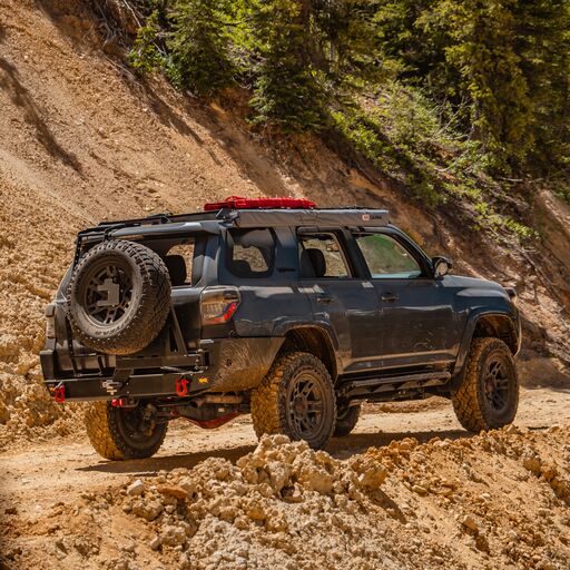 5th Gen 4Runner Rear Bumper | Dual Swing-out | C4 Fabrication – Mule ...
