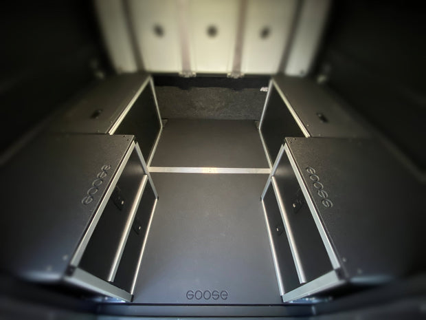GOOSE GEAR- ALU-CAB CANOPY CAMPER V2 - CHEVY COLORADO/GMC CANYON 2015-PRESENT 2ND GEN. - BED PLATE SYSTEM - 6' BED
