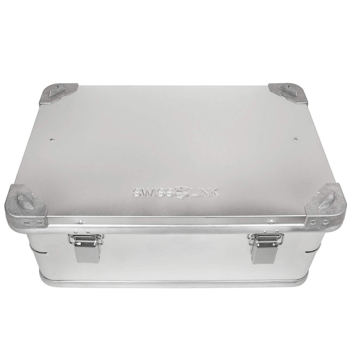 Aluminic Rack Box Aluminum Boxes With Hinged Lids