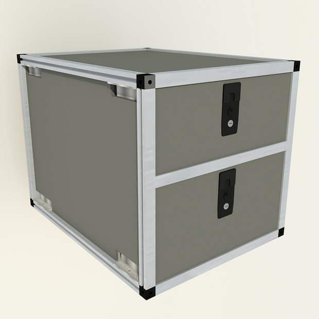 Goose Gear Double Drawer Module - 15 3/16