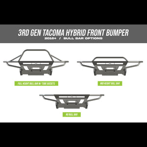 Tacoma Hybrid Front Bumper / 3rd Gen / 2016+