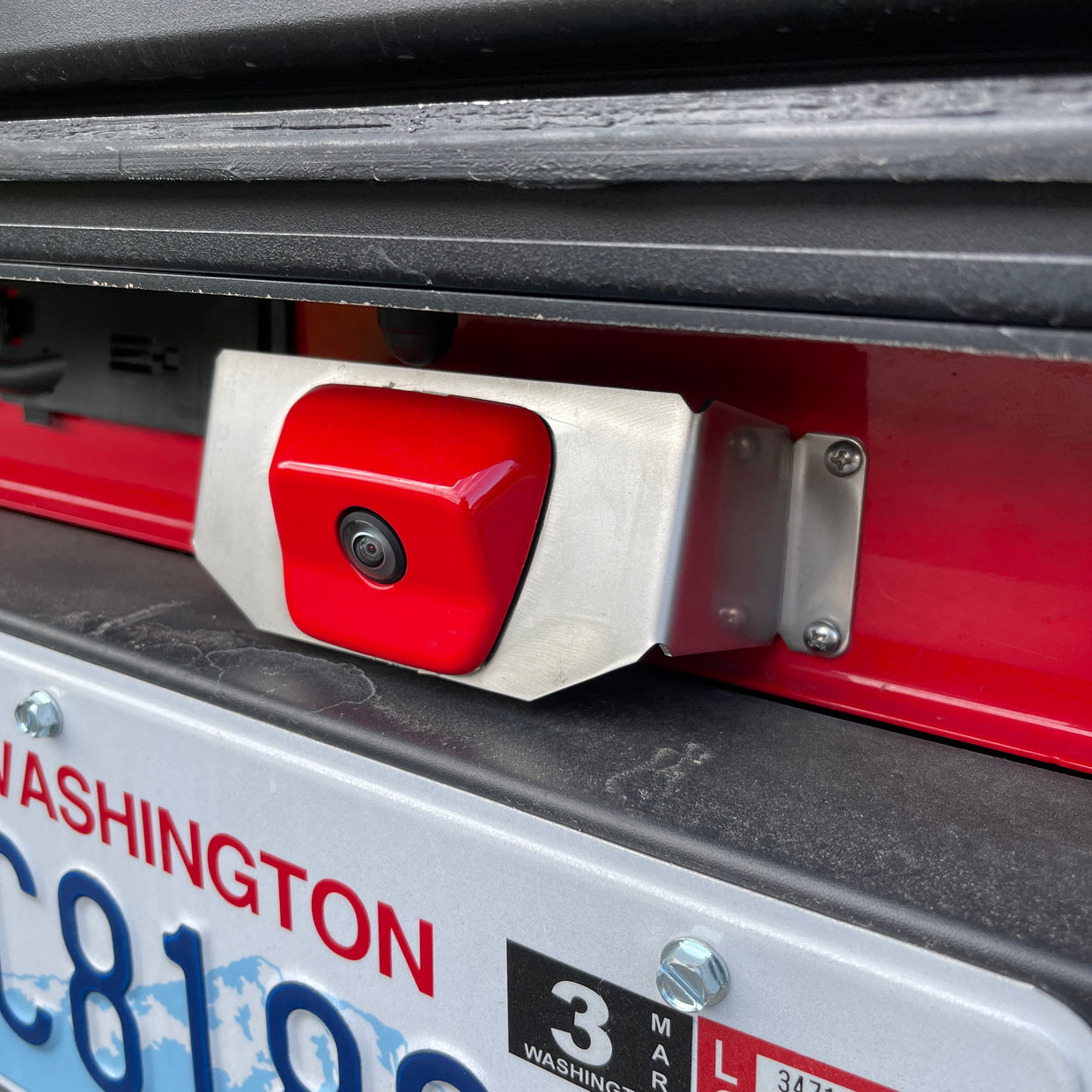 JEEP GLADIATOR BACKUP CAMERA RELOCATION BRACKET Mule Expedition