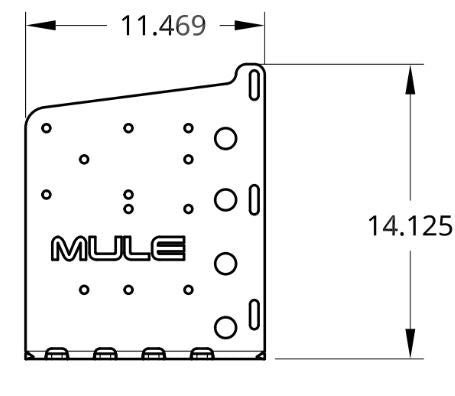 MUL-FWC-A-RS-BKT Mule Expedition Accessory Bracket for Four Wheel Campers available only at www.dasmule.com