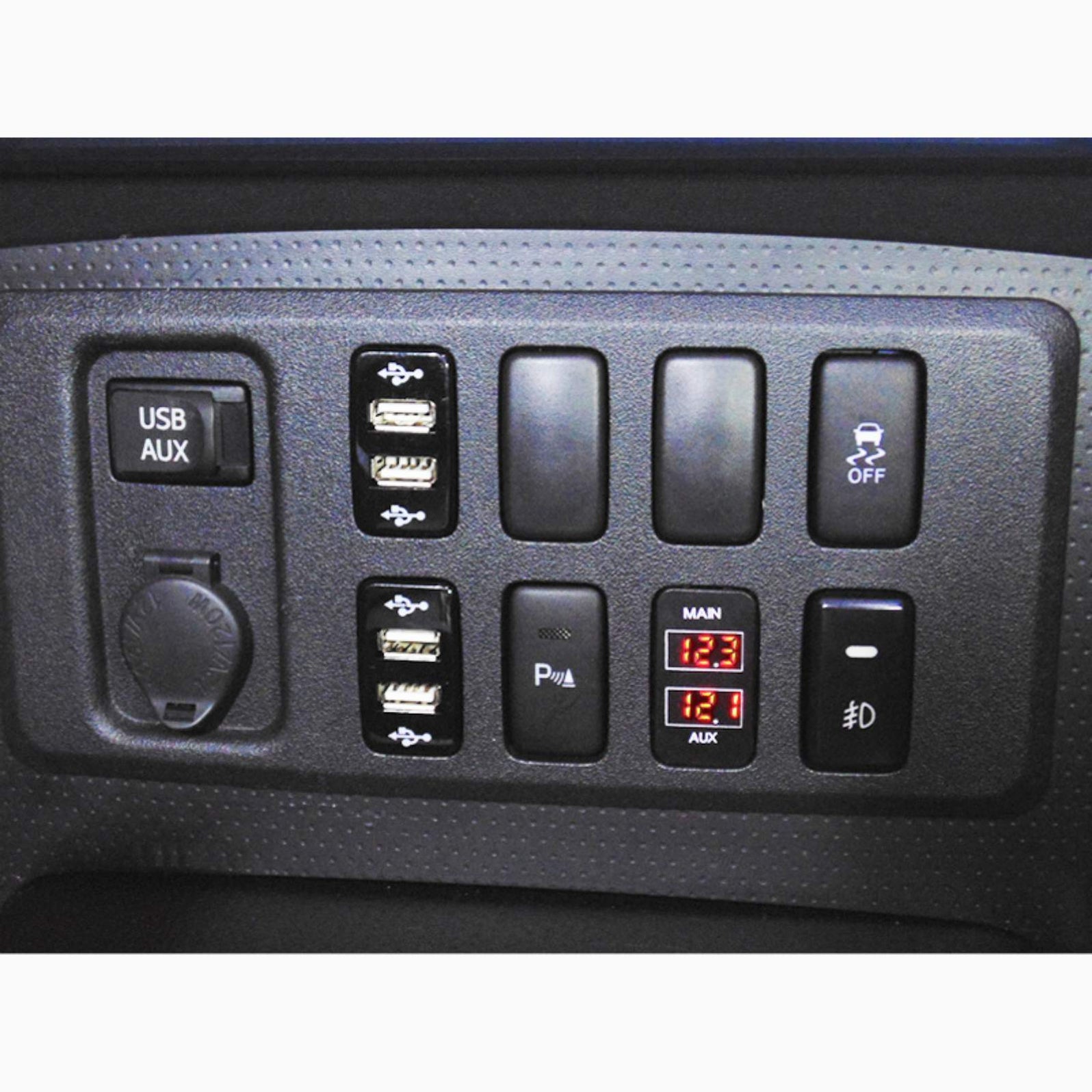 SolidKit Dual Battery Volt Meter (4th Gen 4Runner, 2nd Gen Etc