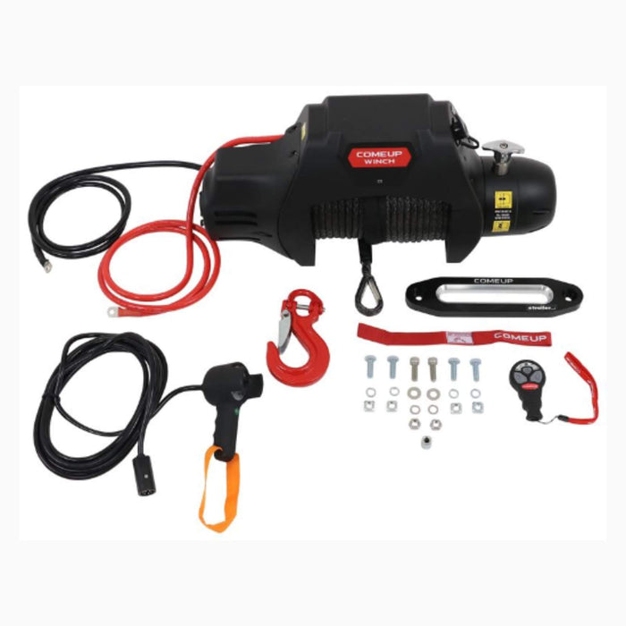 Comeup Seal Gen2 9.5rsi winch with Wireless Remote and Synthetic Rope