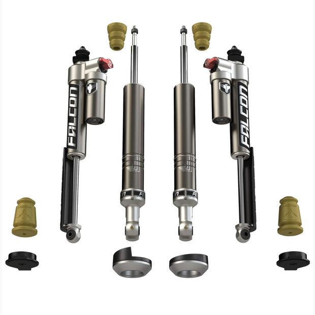 2005+ Toyota Tacoma Falcon Sport Tow/Haul Leveling Shock Absorber System